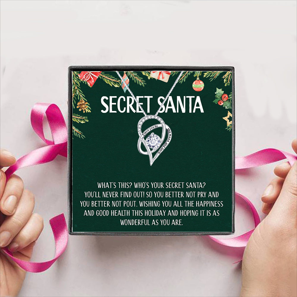 Secret Santa Gift Box + Necklace (5 Options to choose from)