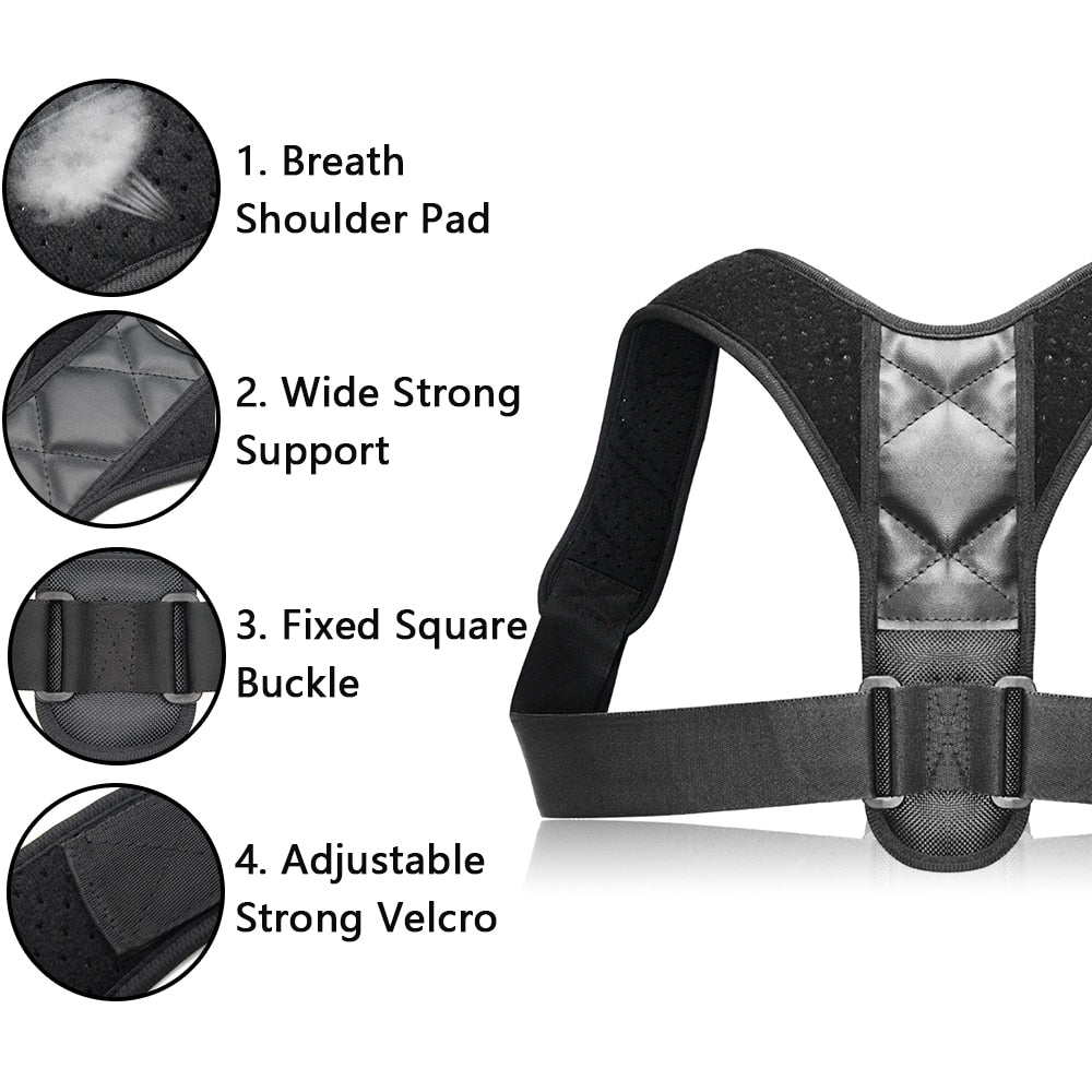 Aptoco Adjustable Back Posture Corrector