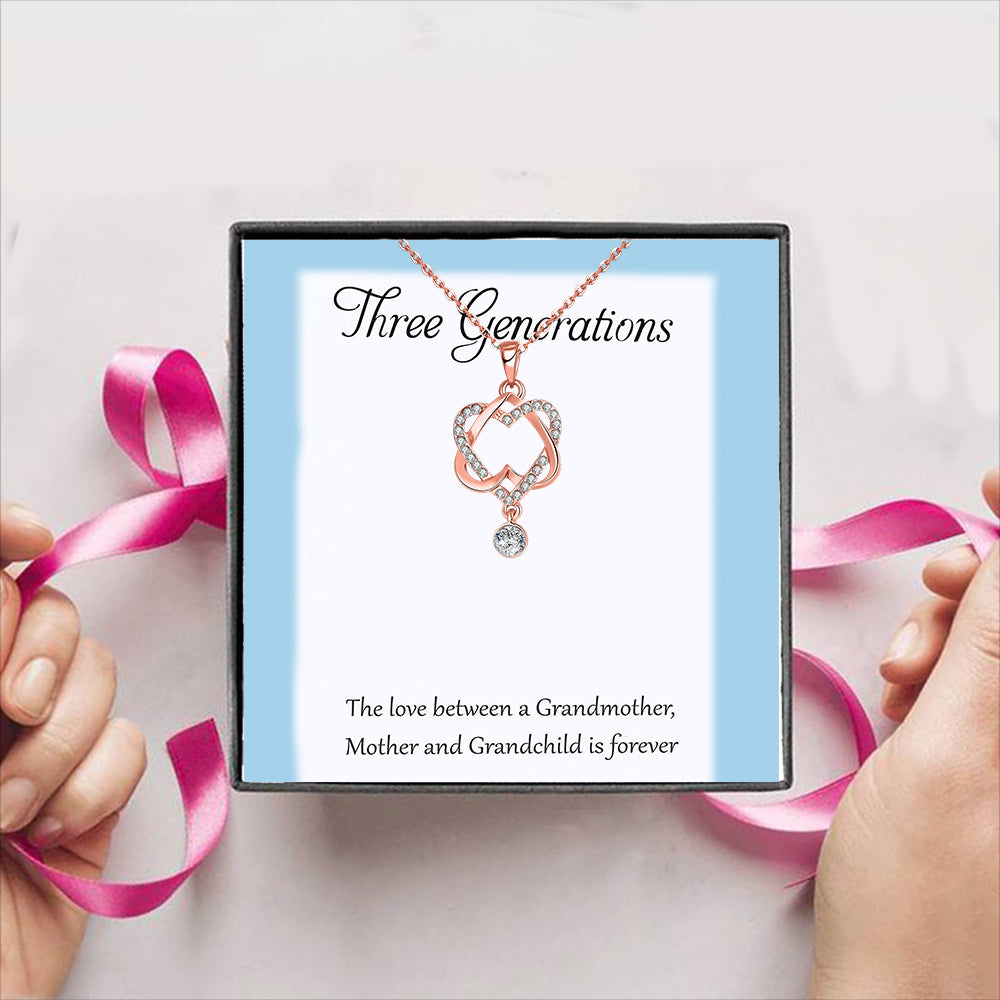 Three Generations Gift Box + Necklace (5 Options to choose from)