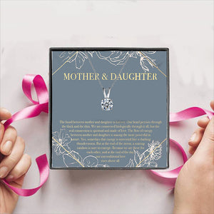 Mother and Daughter Gift Box + Necklace (5 Options to choose from)