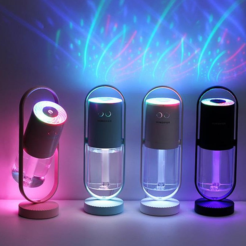 200ml Portable USB Negative Ion Air Humidifier Ultrasonic Mist Maker Aroma Diffuser