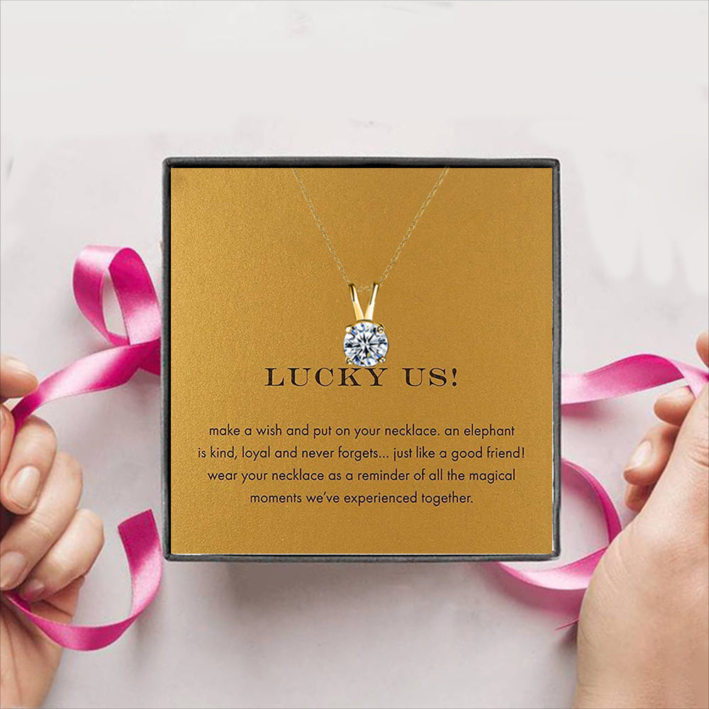Lucky Us! Gift Box + Necklace (5 Options to choose from)