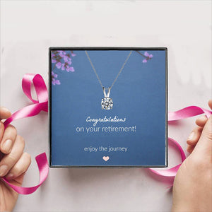 Congradulations Gift Box + Necklace (5 Options to choose from)