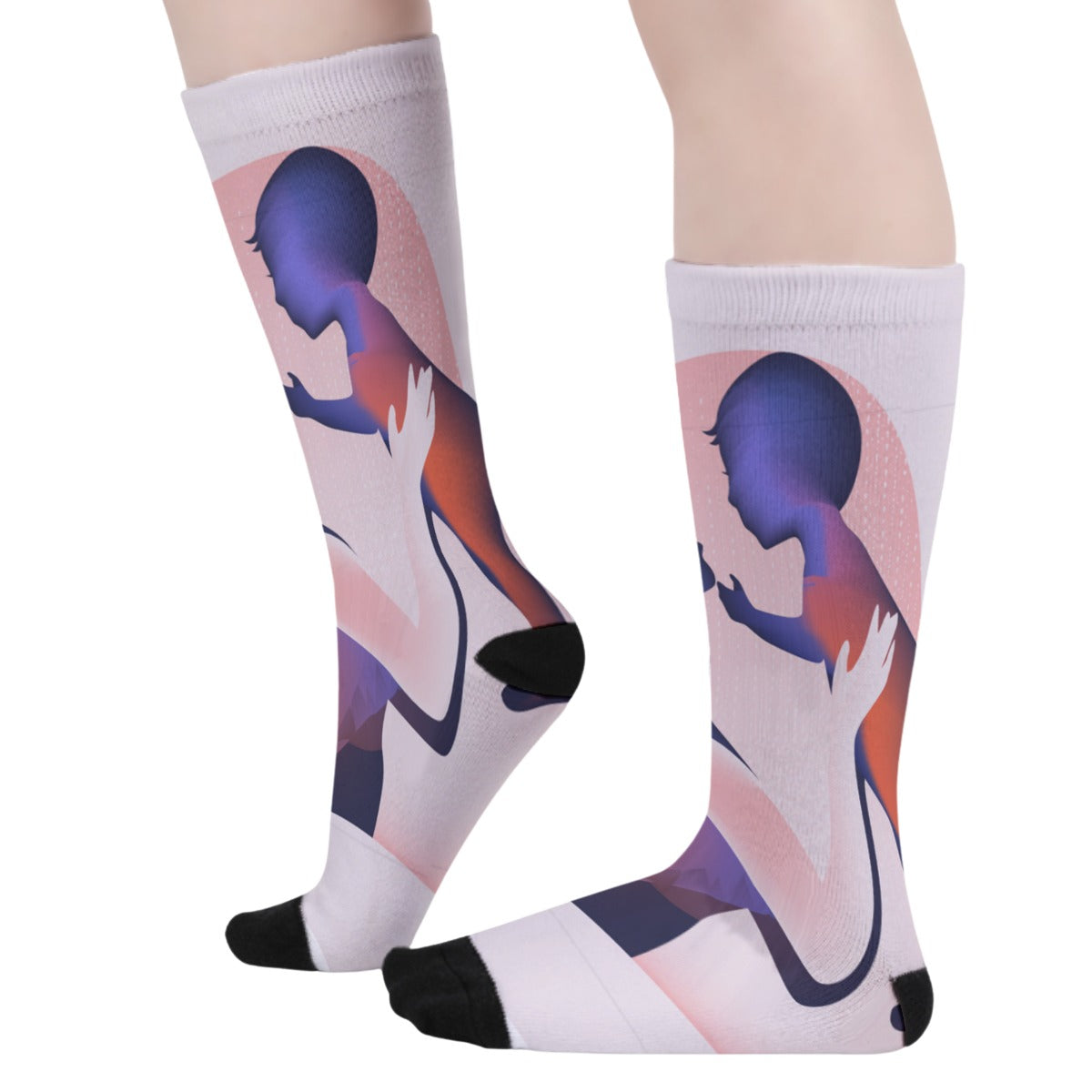 All-Over Print Unisex Long Socks