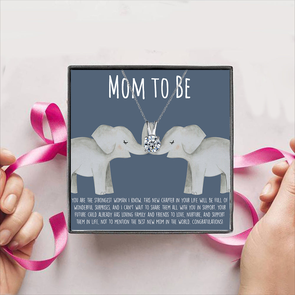 Mom to Be Gift Box + Necklace (5 Options to choose from)