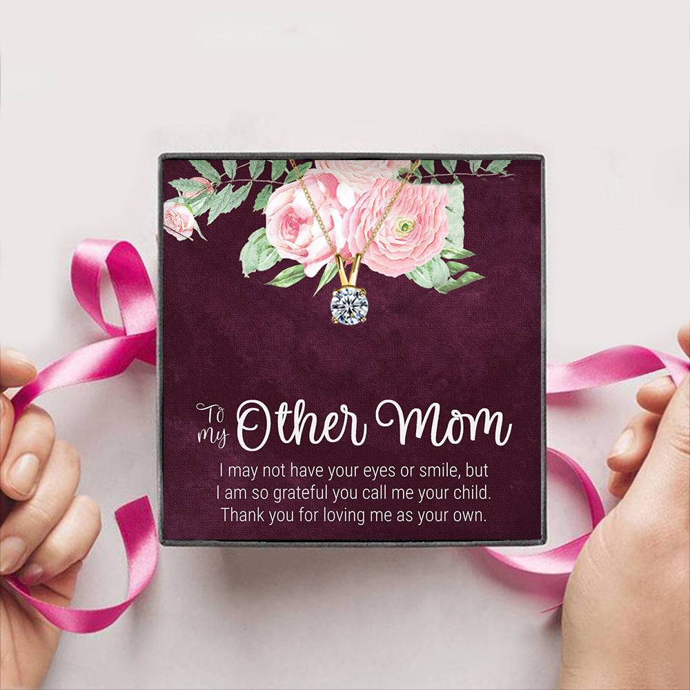 To My Other Mom Gift Box + Necklace (5 Options to choose from)