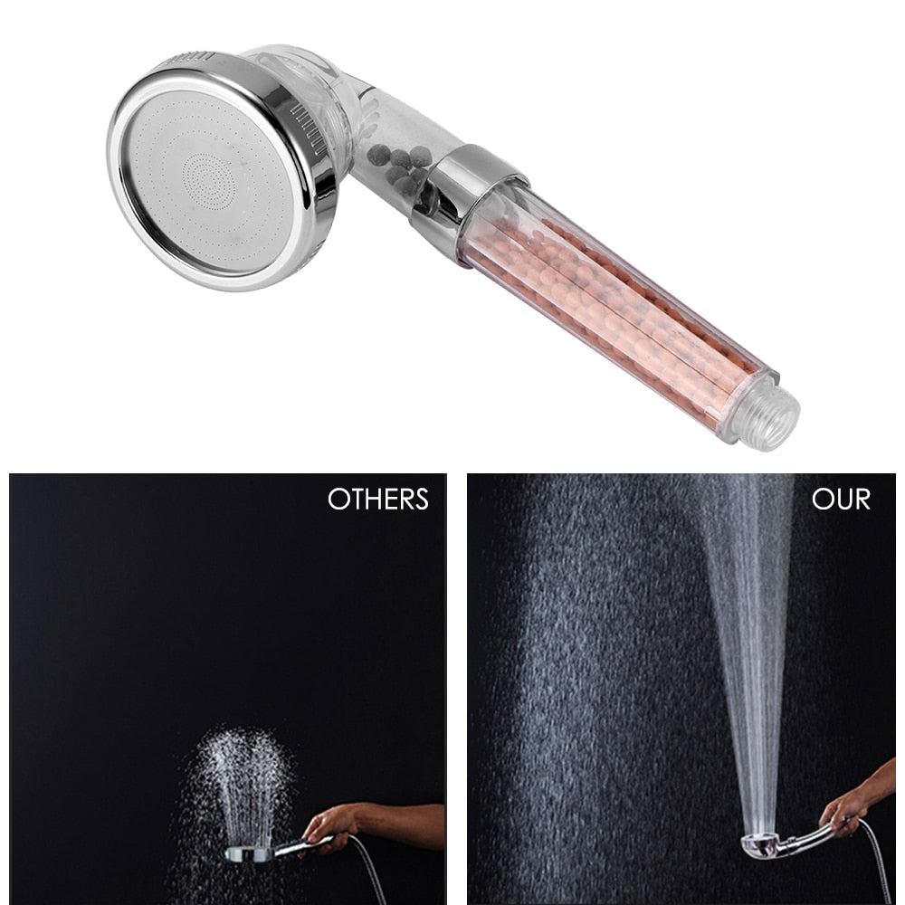 3-way high-pressure adjustable shower