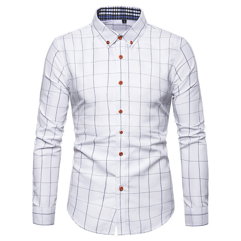 Long sleeve shirt square collar shirt