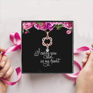 I Carry you in my heart Gift Box + Necklace (5 Options to choose from)