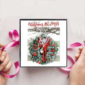 Merry Christmas Blessings Gift Box + Necklace (5 Options to choose from)