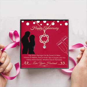 Happy Anniersary Gift Box + Necklace (5 Options to choose from)