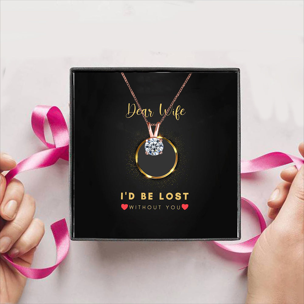 Dear Wife Gift Box + Necklace (5 Options to choose from)