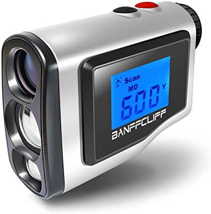 BanffCliff 1.8" LCD Screen Display Golf Rangefinder,