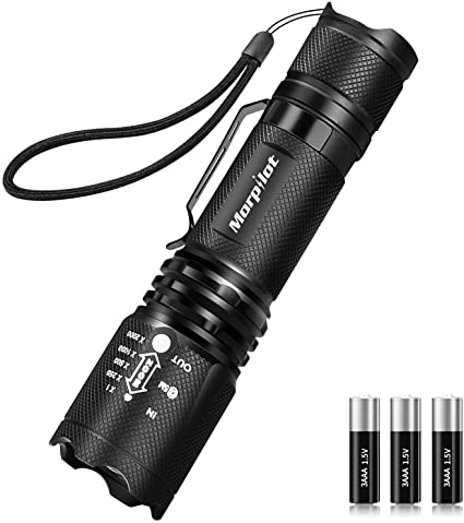 imartboutique UV Flashlight Flashlight Handheld Light in 1 2 LED – Black Flashlight,