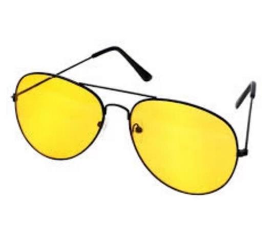 Night Driving Polarized Glasses Men Women Yellow Lens Anti Glare for Night Version Dark View Driver's Goggles