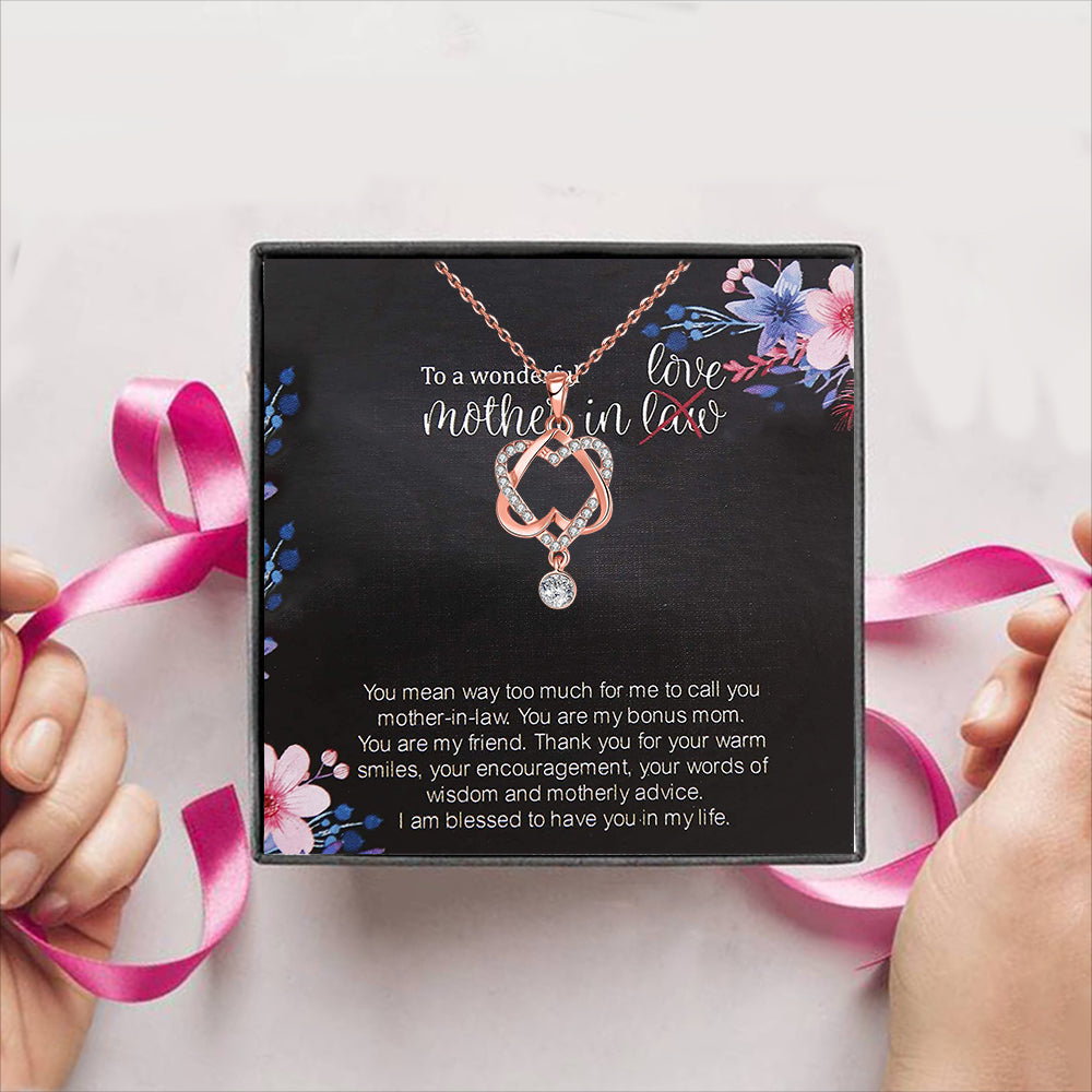 To a wonderful Mother in Loe Gift Box + Necklace (5 Options to choose from)