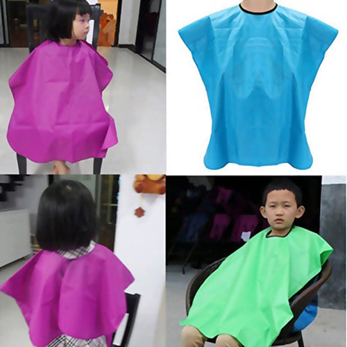 Child Salon Waterproof Hair Cut Hairdressing Barbers Cape Gown Wai Cloth