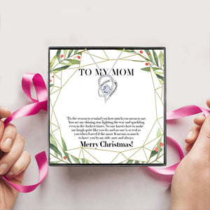 To My Mom Merry Christmas! Gift Box + Necklace (5 Options to choose from)