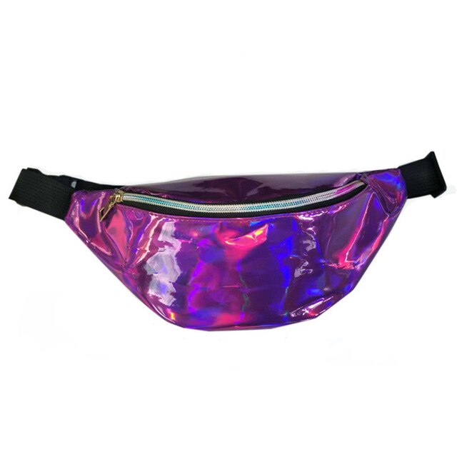 Holographic Waist Bags for Women
