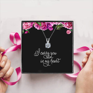 I Carry you in my heart Gift Box + Necklace (5 Options to choose from)