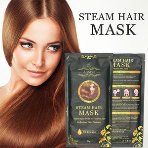 Automatic Heating Steam Hair Mask Conditioner Moisturizing Nourish Treatment