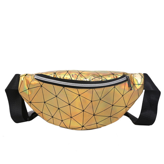 Holographic Waist Bags for Women