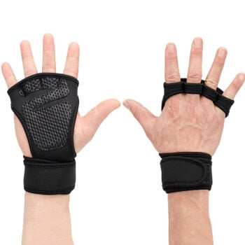 New 1 Pair Weight Lifting Training Gloves Women Men