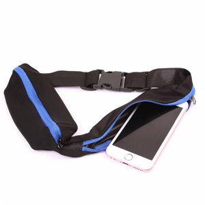 Stride Dual Pocket Running Belt and Travel Fanny Pack for All Outdoor