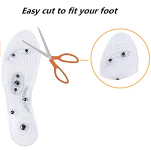 Magnetic Therapy Massage Acupressure Insoles (2 pairs)