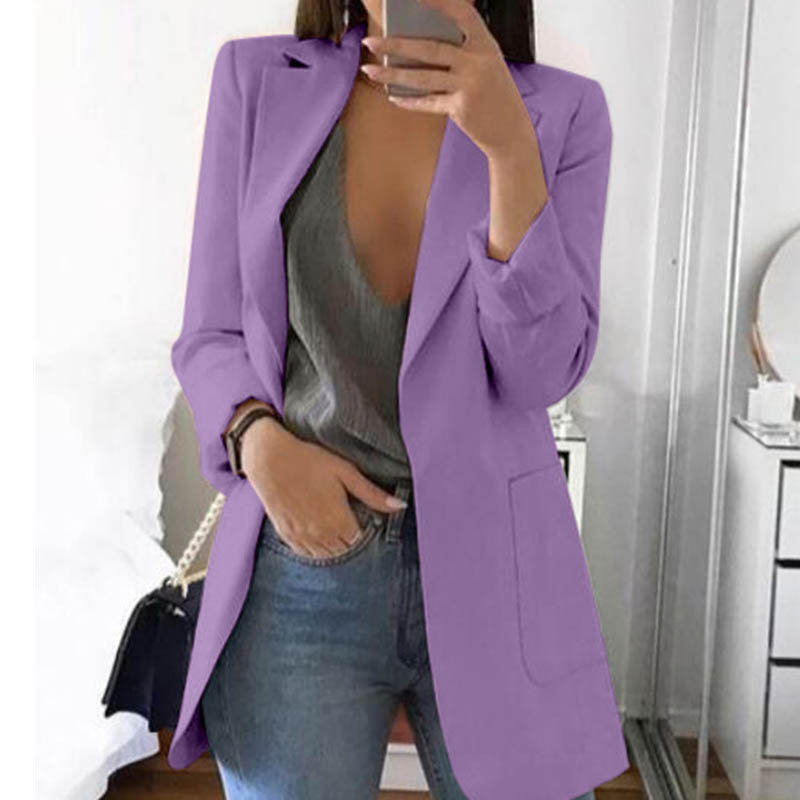 Casual Long Sleeve Business Suit