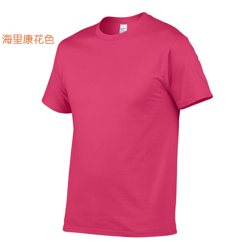 Solid Color Men's / Women Plain T-Shirt