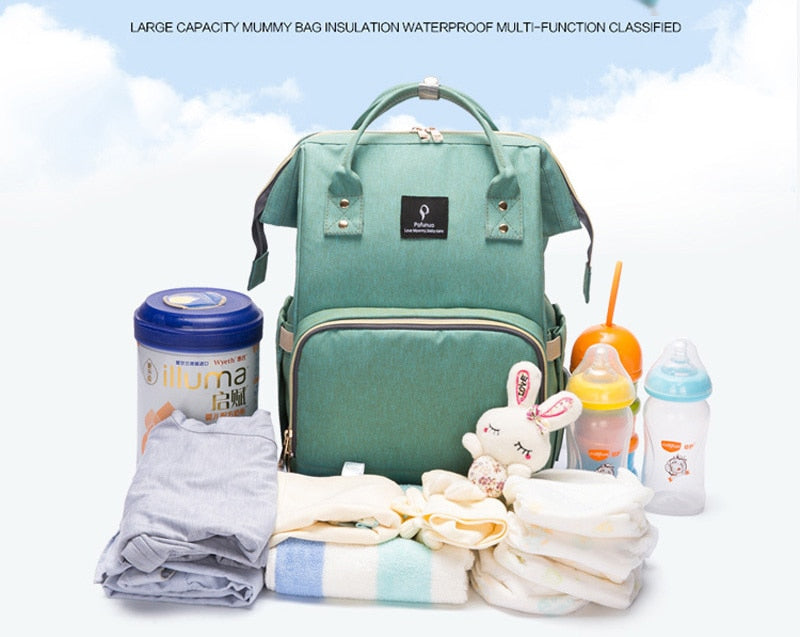 Wonder Large Capacity Diaper Bag for MOMMIES