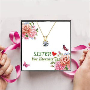 Sister for Eternity Gift Box + Necklace (5 Options to choose from)