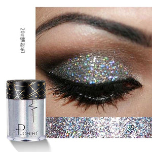Pudaier Shimmer Holographic Sequins Glitter Tattoo