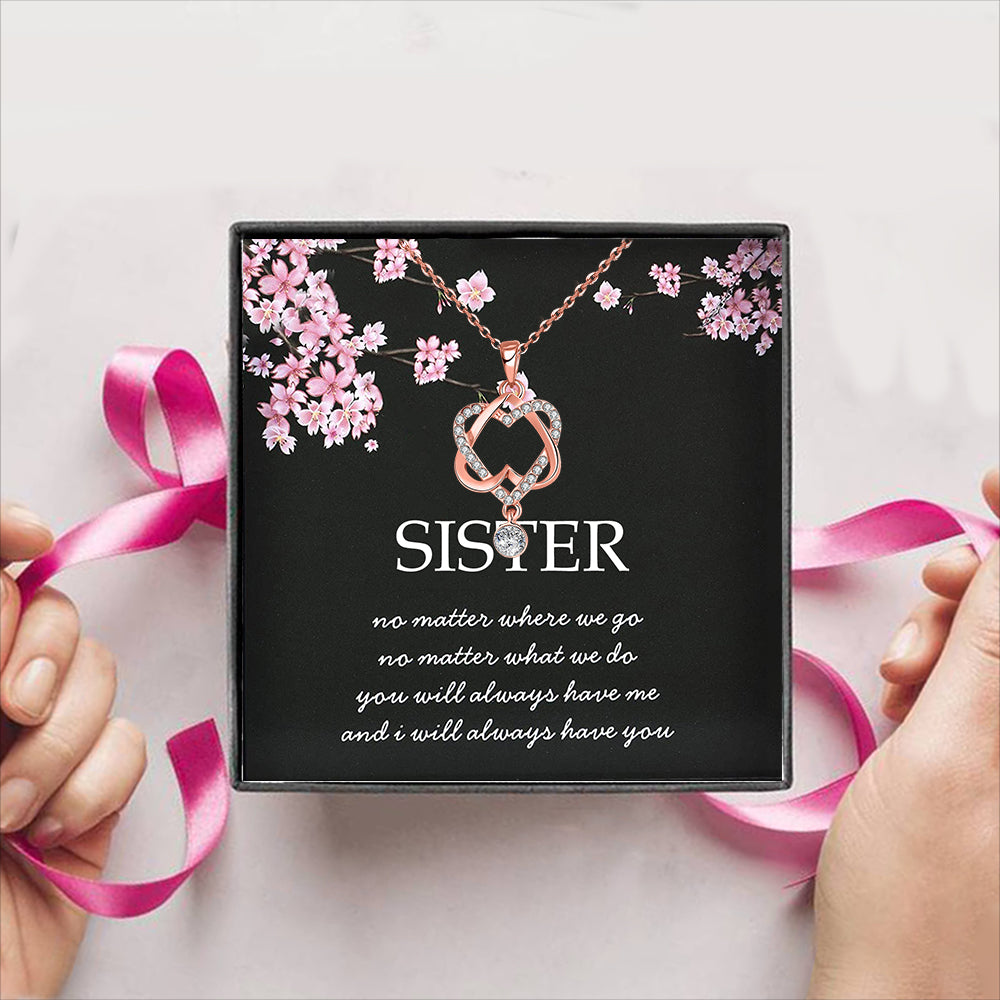 Sister Gift Box + Necklace (5 Options to choose from)