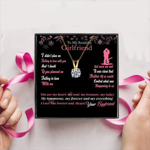 To My Girlfriend Gift Box + Necklace (5 Options to choose from)