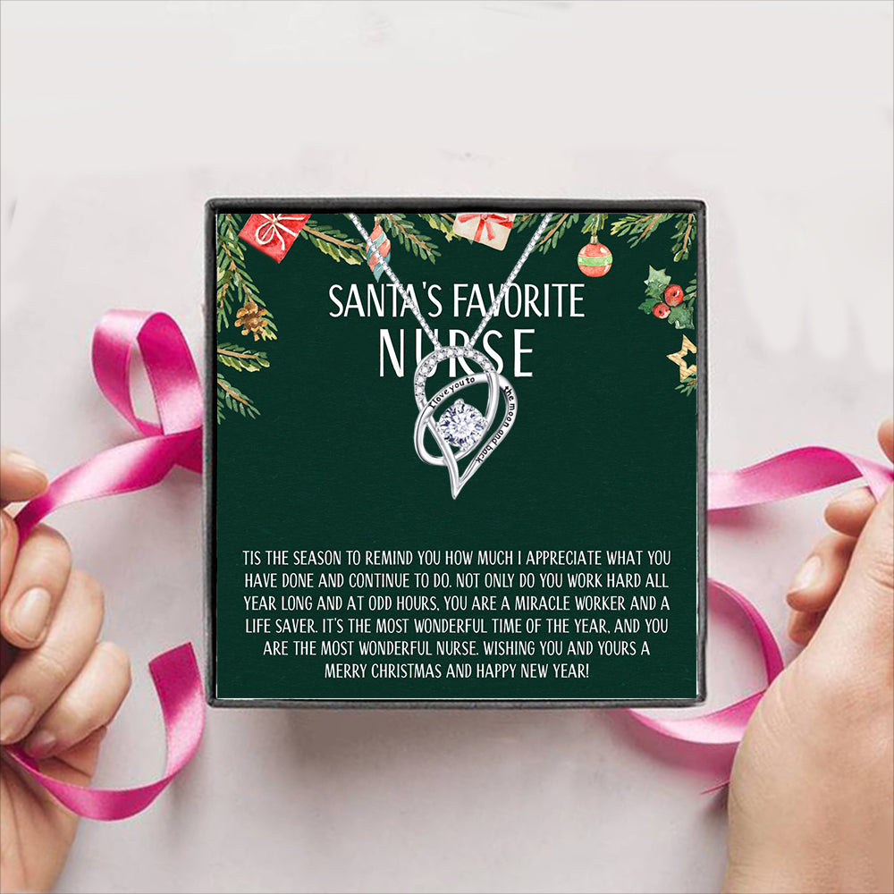 Santas Faorite Nurse Gift Box + Necklace (5 Options to choose from)