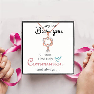 May God Bless You Gift Box + Necklace (5 Options to choose from)