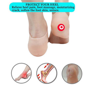 Heel Pads Silicone Insoles