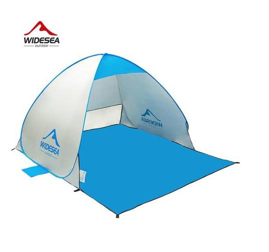 Outdoor Automatic Pop up Instant Portable Cabana Beach Tent 1-2 Person Fishing Anti UV Beach Tent Sun Shelter Sets up in Seconds