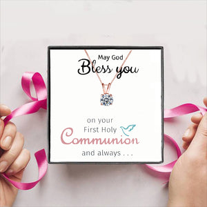 May God Bless You Gift Box + Necklace (5 Options to choose from)
