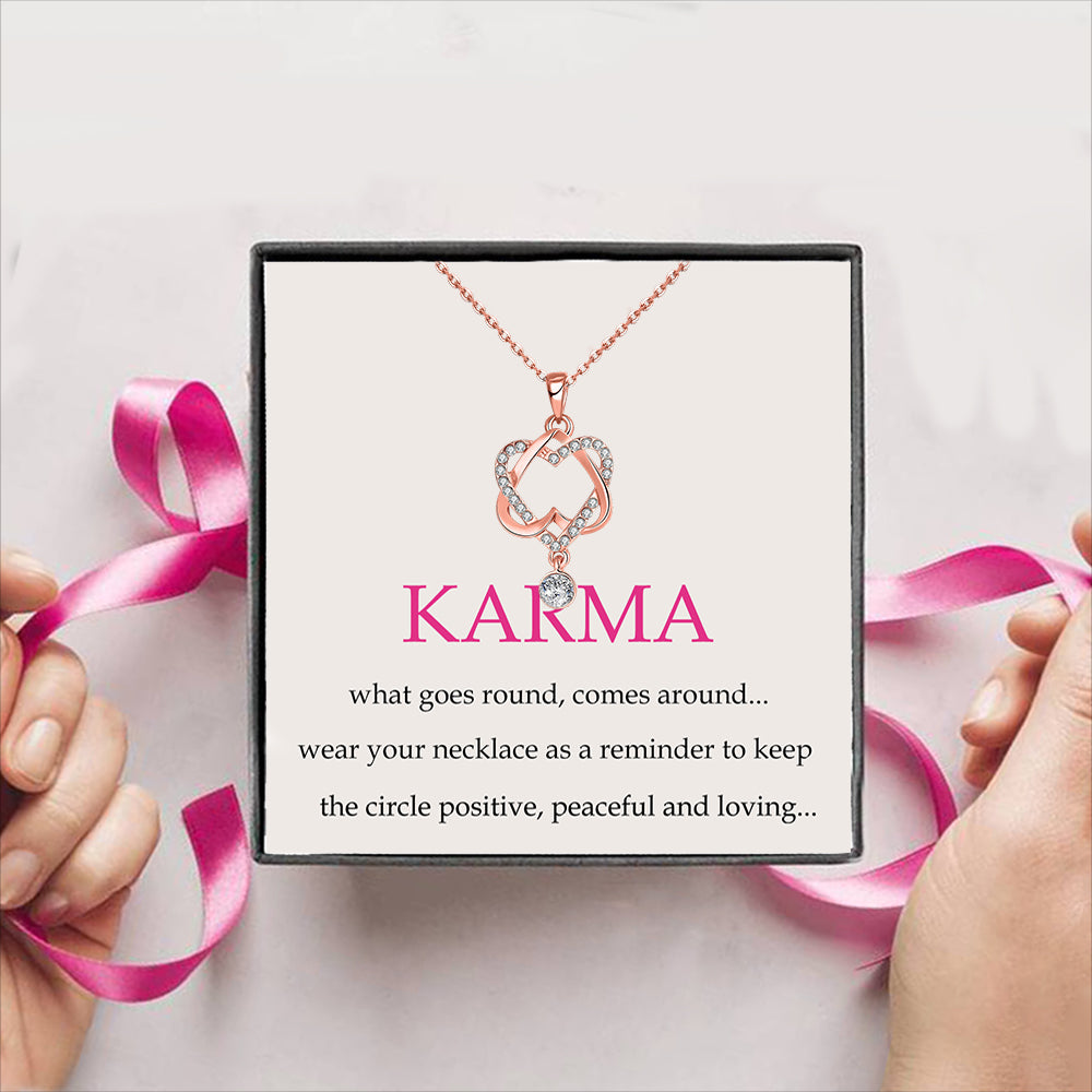 What Goes Around comes Around.... Gift Box + Necklace (5 Options to choose from)
