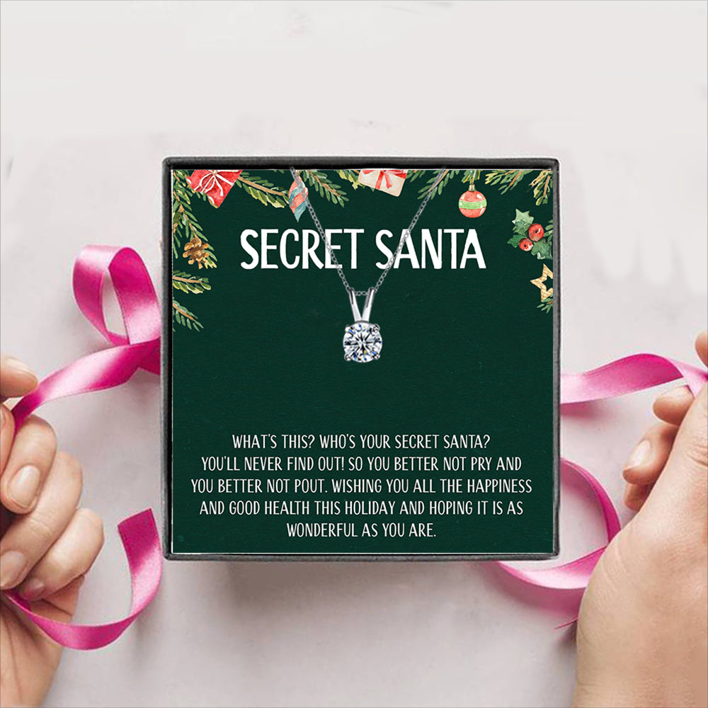 Secret Santa Gift Box + Necklace (5 Options to choose from)