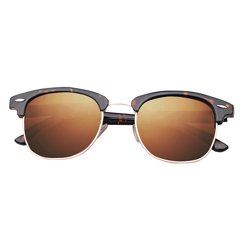 Polarized Semi-Rimless Unisex Sunglasses