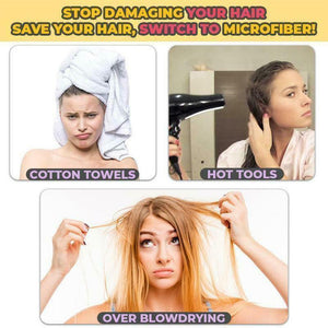 Magic Microfiber Hair Fast Drying Dryer Towel