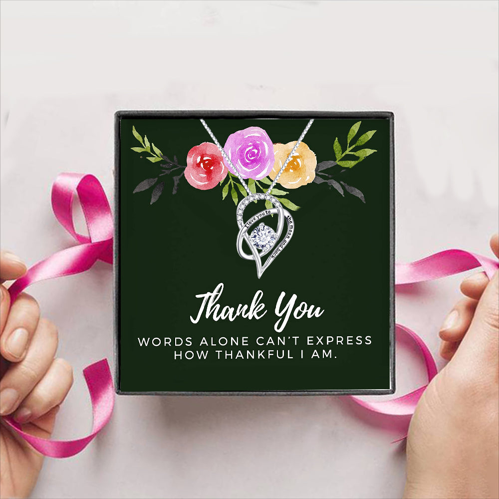 Thank You Gift Box + Necklace (5 Options to choose from)