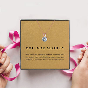 YOU ARE MIGHTY Gift Box + Necklace (5 Options to choose from)