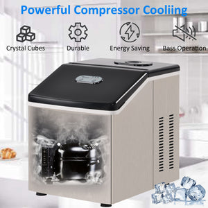 Portable Countertop Ice Maker Machine