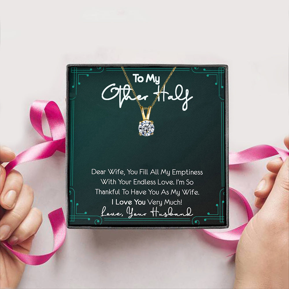 To My Other Half Gift Box + Necklace (5 Options to choose from)