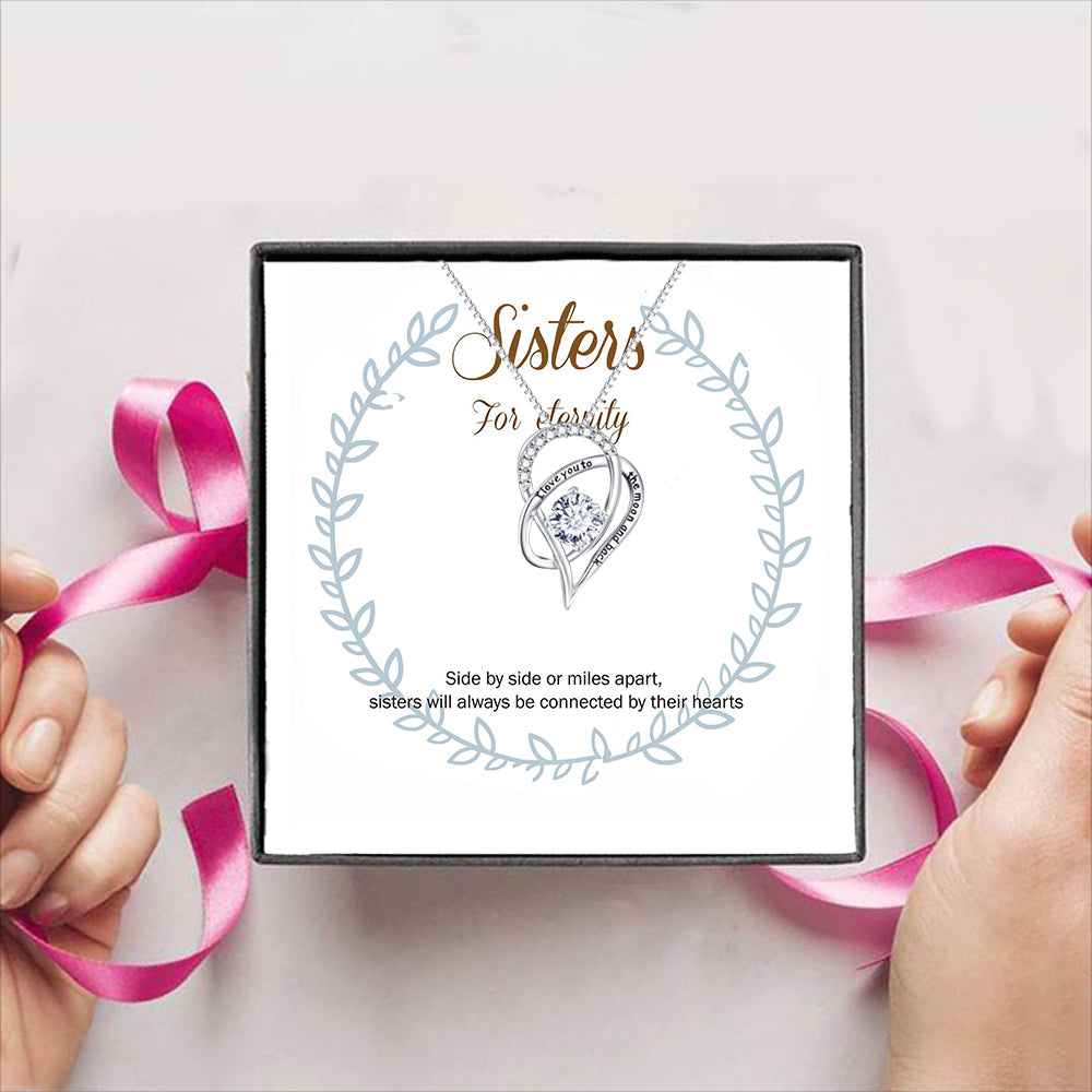 Sisters for Eternity Gift Box + Necklace (5 Options to choose from)